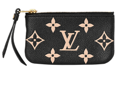 Louis Vuitton Key Pouch, Leather, Bi-colour Mono, TY4201 (2021), B, 3*